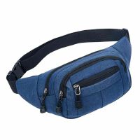 Fashion Men Women Unisex Casual Travel Bum Bag Fanny Waist Pack Zipped Outdoor Sports Shoulder Bag Cellphone Chest Hip Pack Running Belt