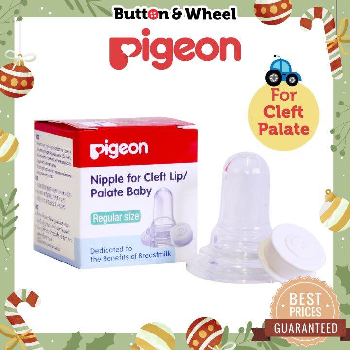 Pigeon Silicone Nipple(R)*CLEFT PALATE | Lazada