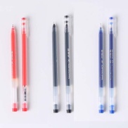 Bút bi nước cute mực gel đen xanh đỏ nét 0.5mm mực đều nét chữ đẹp đủ màu