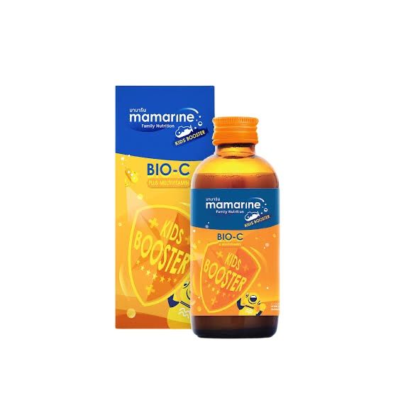 mamarine-kids-bio-c-plus-multivitamin-มามารีน-ไบโอ-ซี-พลัส-มัลติวิตามิน-120-ml-สีส้ม