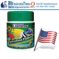 อาหารปลาแบบแผ่น Ocean Nutrition SPIRULINA FLAKES ขนาด 34g