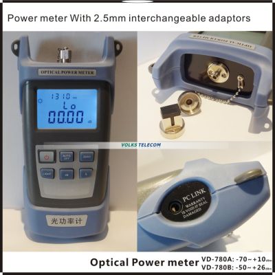 Fiber Optical Power Meter VD708A -70~+10dBm with Bag Free Shipping