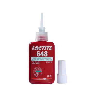 50ml loctite 648 cylindrical parts holding glue high strength high temperature bearing fastening glue