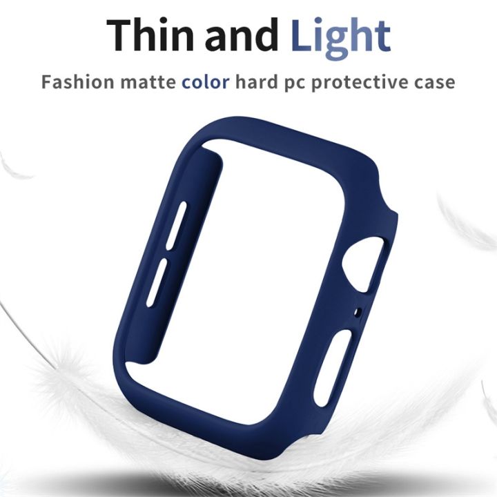 matte-cover-for-apple-watch-case-45mm-41mm-44mm-40mm-42mm-38mm-hard-pc-bumper-protective-shell-frame-for-iwatch-7-se-6-5-3-2-1
