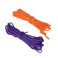 2 Pcs Paracord 550 Parachute Rope 7 Core Strand for Climbing Camping Buckle Rope 25FT, Orange &amp; Purple