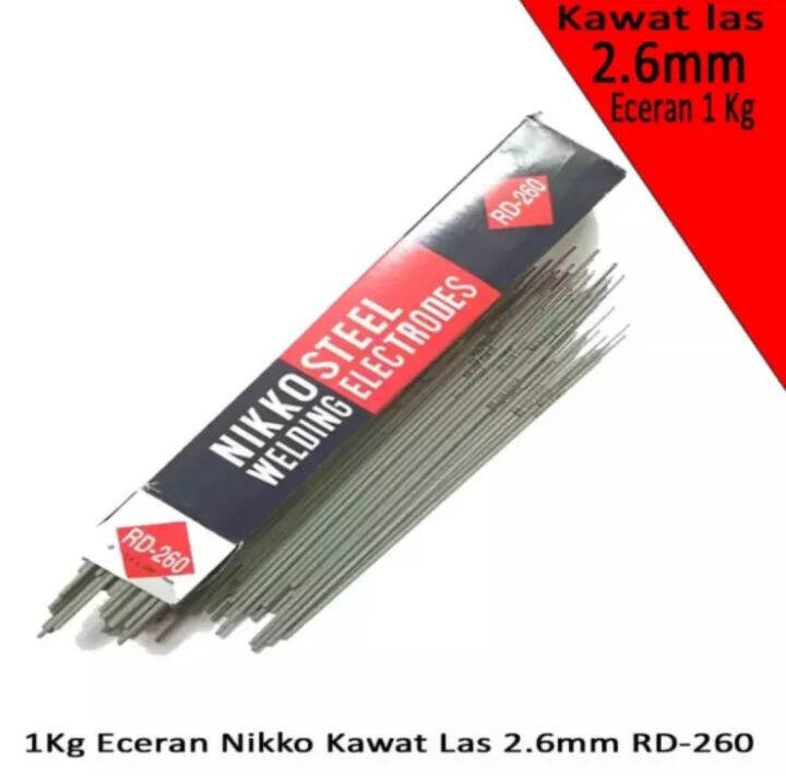 Kawat Las Nikko Steel Ukuran 26 Mm X 350 Mm Rd 260 Lazada Indonesia