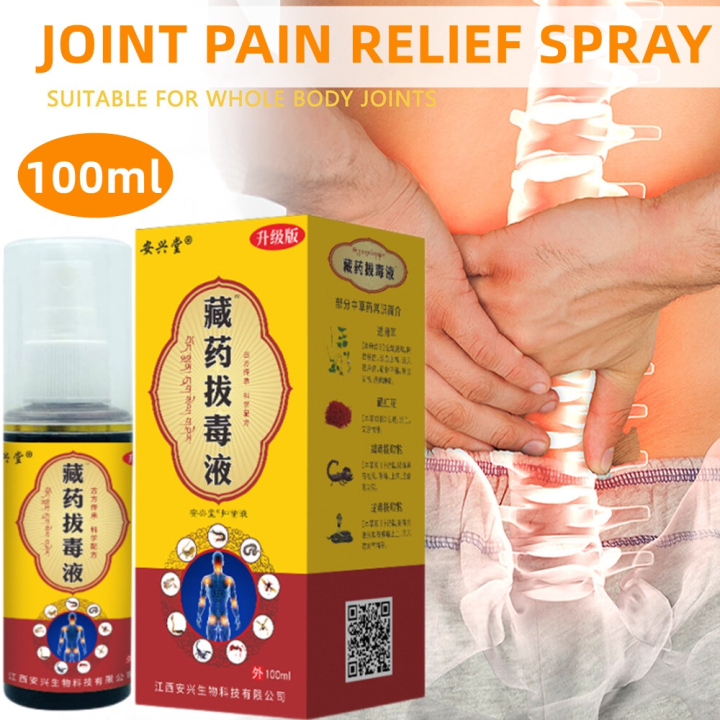 【100 Effective】Joint Relief Cervical Spine Pain Relief Spray back pain