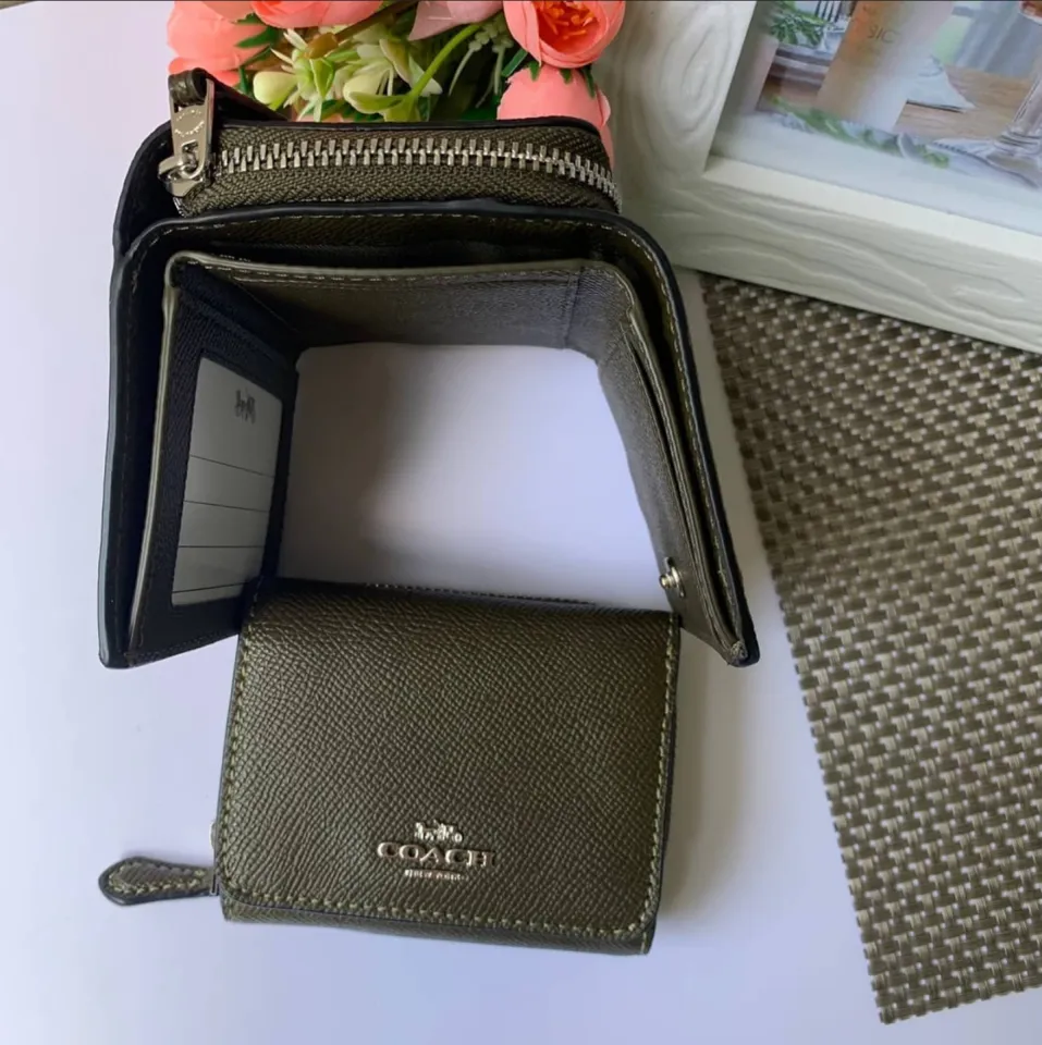 Shop Coach Small Trifold Wallet (f37968 , 37968 , 3509) by