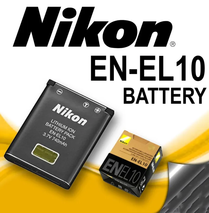 Nikon ENEL10 EL10 battery for Nikon Coolpix S210 S200 S500 S510S S700S