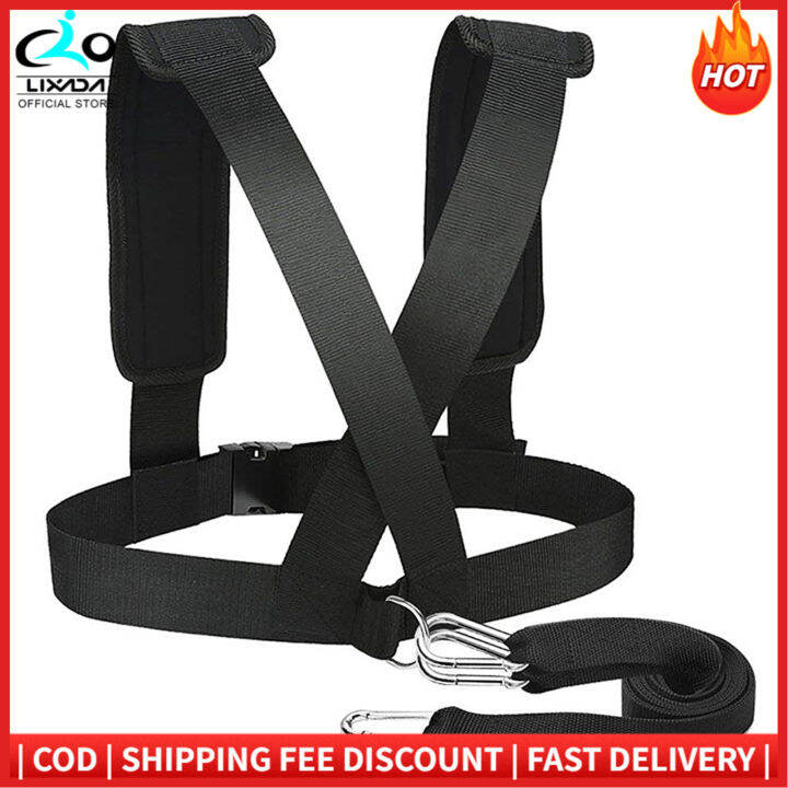 Sled Pulling Harness Resistance Training Belt Assistance Trainer