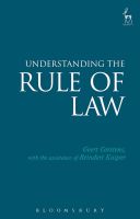 ใหม่ Understanding the Rule of Law [Paperback]