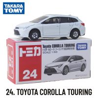 Takara Tomica Classic 1-30โตโยต้าโคโรล่าทัวร์แบบจำลองรถยนต์สีขาวของขวัญคริสต์มาสเด็กของเล่นสำหรับเด็กผู้ชาย