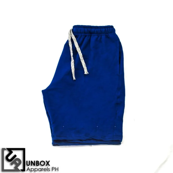 royal blue sweat shorts