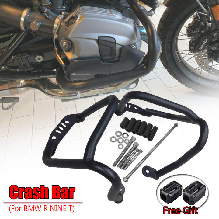 For R NINET Crash Bar Engine Guard Bumper Highways Frame Protector for ...