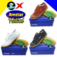 J-rin Breaker รองเท้าผ้าใบ รองเท้าเบรกเกอร์ พื้นฟุตซอล(สีเหลือง) รองเท้านักเรียน รองเท้าผ้าใบเบรกเกอร์
