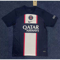 Fans* 2223 Paris Home เสื้อกีฬาฟุตบอลคุณภาพสูงแบบลำลอง * มีในสต็อก