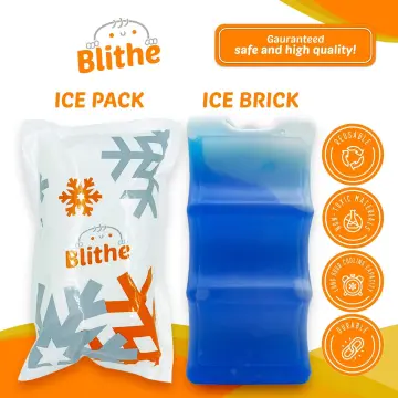 400ml/600ml Reusable Ice Pack Cold Brick for Cooler Bag Travel