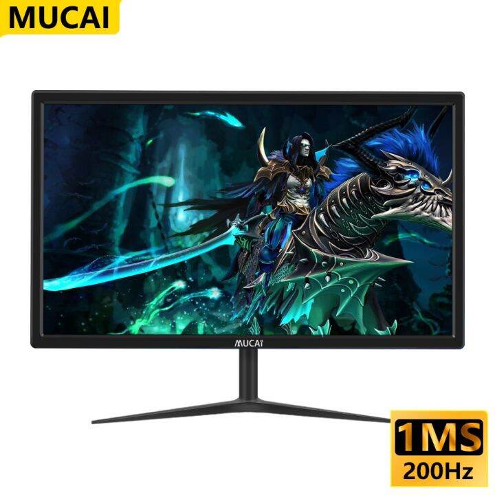 MUCAI จอ24นิ้ว144Hz คีย์บอร์ดเกม200Hz รองรับแสดงผล HDMI DP Power Por ...