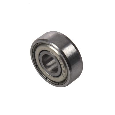 6mm x 17mm x 6mm Metal Sealed Single Row Deep Groove Sphere Bearing 606ZZ