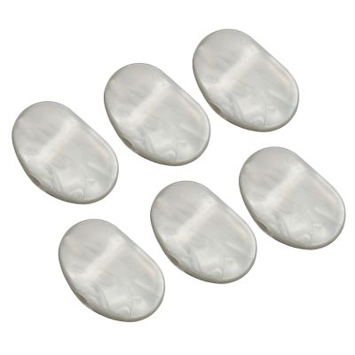 ‘【；】 6 Pcs White Pearl Guitar Tuning Pegs Buttons Machine Heads Knobs With Screws Kit For Acoustic Electric Guitars With Screws