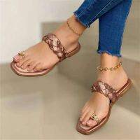 [2023ใหม่] Zapatillas เดอเวราโนเด Para Mujer,Chanclas Planas Cómodas,De Talla Grande,Informales,Calzado De Playa