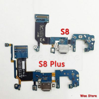 สำหรับ Samsung Galaxy S8 G950u G950f S8 G950n บวก G955u G955f G955n Usb ชาร์จพอร์ตเชื่อมต่อแท่นชาร์จสายเคเบิลงอได้
