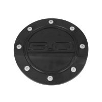 X Autohaux Car Gas Cap Fuel Filler Door Cover Black for Ford Mustang 2015-2019