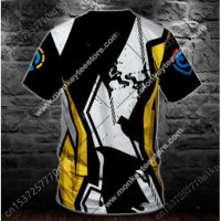 2023 In stock anime dewalt new t-shirt  round neck short-sleeved mens casual oversized t shirt  harajuku graphic t shirt，Contact the seller to personalize the name and logo