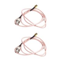 ๑☌✽ 2X 3 Feet SMA Male Plug To BNC Male RF Pigtail Jumper Caxial Cable RG316 1M