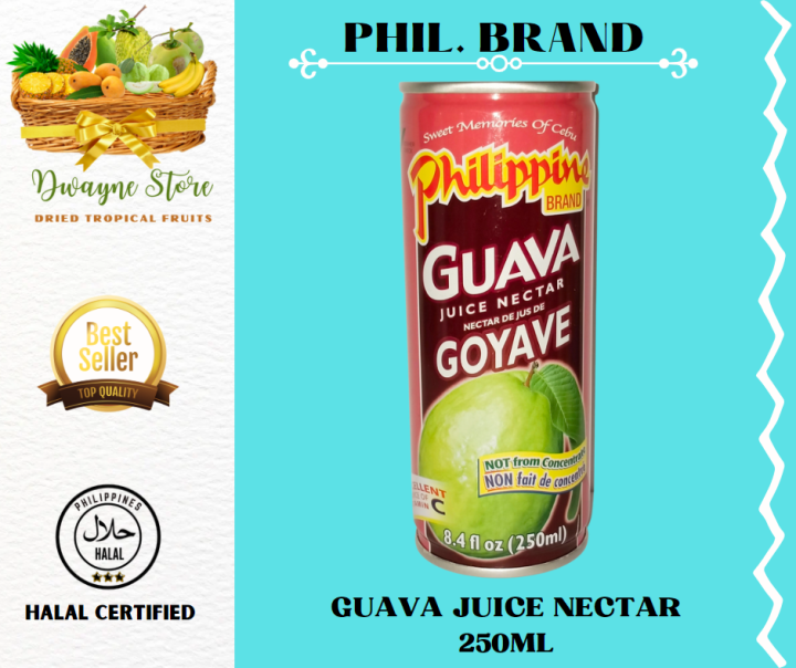 PHIL BRAND GUAVA JUICE NECTAR 250ML Lazada PH