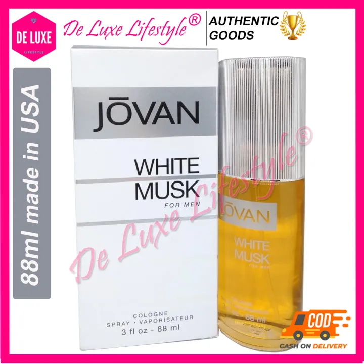 Original Perfume Jovan White Musk for Men 88ml Original Jovan Musk