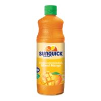 [พร้อมส่ง] Sunquick Mixed Mango ซันควิกมิกซ์แมงโก้ 840 มล.  มีบริการปลายทาง