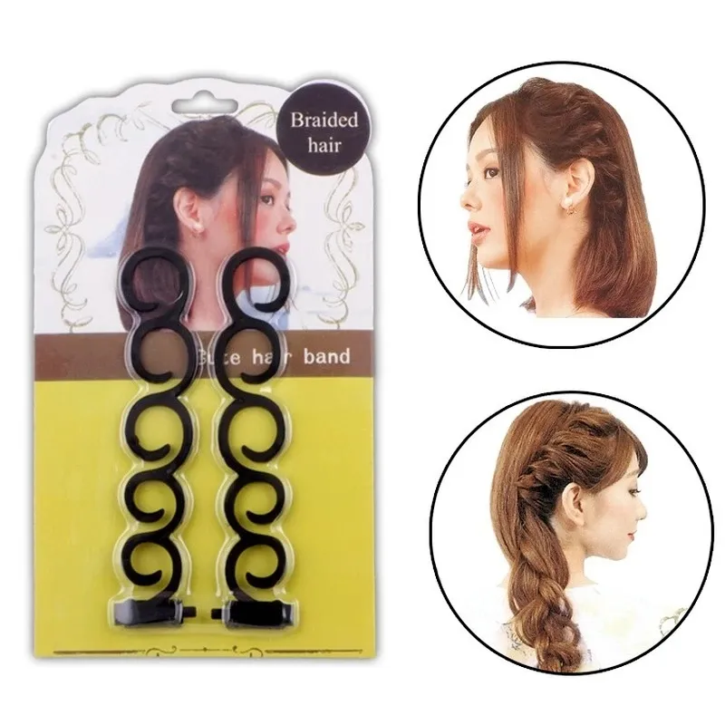 2pcs/Set Lady French Hair Braiding Tool Hair Twist Styling Clip Braider | Lazada 2pcs/Set Lady French Hair Braiding Tool Hair Twist Styling Clip Braider | Lazada
