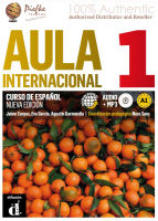 Aula Internacional : Student Book A1 หนังสือนักเรียน A1 (นำเข้าของแท้100%) 9788415640097 | Aula Internacional - Nueva edicion: Libro del alumno + ejercicios + Audio 1 (A1)