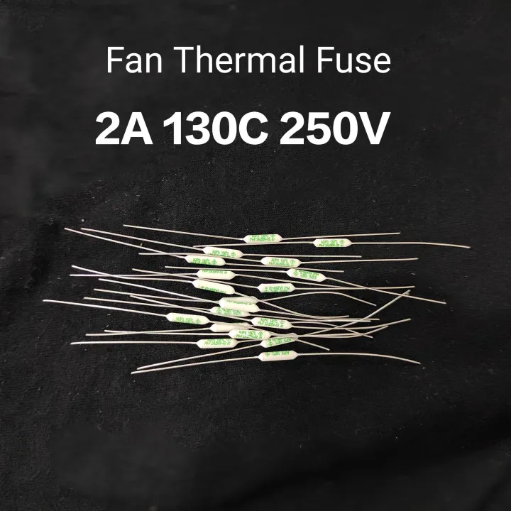 1 biji 2A 130C 250V Fan Thermal Fuse Fius Kipas 2a 130c Lazada
