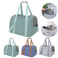 ♗ Dog Carriers Bag Outing Portable Travel Pet Bag Breathable Mesh Bag Handbag for Small Dogs Cats Puppies Single Shoulder Bags