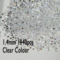 ใหม่ทุกขนาด1440ชิ้นคริสตัล Chaton ทำเล็บขนาดเล็กอุปกรณ์เสริมความงามแก้ว Rhinestones ขนาดเล็กสำหรับเล็บการตกแต่งศิลปะเครื่องประดับ DIY และอื่นๆ