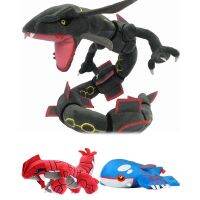 ของเล่นผ้าขนสัตว์กลุ่มโปเกมอน Rayquaza Kyogre Mudkip Torchic ตุ๊กตาผ้ากำมะหยี่ปิ๊ก Boneka Mainan เด็กของขวัญคริสต์มาส