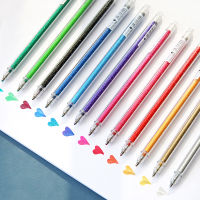 【☸2023 New☸】 zangduan414043703 ชุดปากกาไฮไลท์สีแฟลช12ชิ้นปากกามาร์กเกอร์ขนาด1.0มม. วาดเส้นสีอัลบั้มดีไซน์ศิลปะโรงเรียน F894