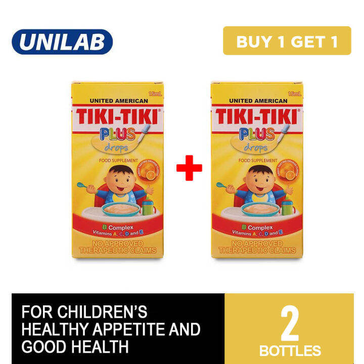Buy 1 Take 1 Tiki Tiki 15ml Drops (Free is Expiring May 2023) Lazada PH