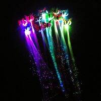 【✲High Quality✲】 jiquao982515818 วิกผม Led สีสันสดใสเรืองแสงปิ่นปักผมถักปิ่นปักผม Wwo66อุปกรณ์ตกแต่งปาร์ตี้ปี