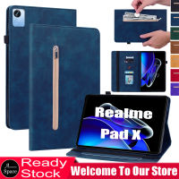 กระเป๋าสตางค์ซิปสำหรับ Realme Pad X (2022) 10.95 "แท็บเล็ต PC RMP2107 RMP2108 11นิ้วแท็บเล็ตธุรกิจคุณภาพสูง PU หนังพลิก