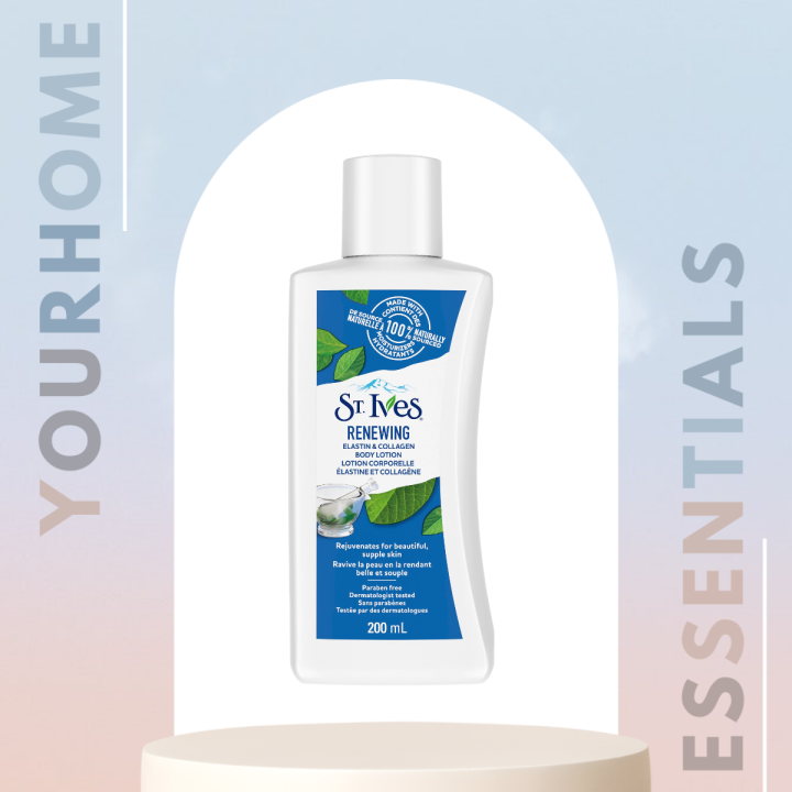 St. Ives Renewing Collagen & Elastin Hand & Body Lotion 200ml Lazada PH
