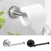 Toilet Roll Paper Holder Organizer Wall Mount Storage Reusable Kitchen Bathroom No Drill Tissue Towel Dispenser Stainless Steel