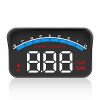 OBD2รถ Head Up Display Digital Number Hud Driving Speed Windshield Projector Overspeed Warning System อุปกรณ์เสริมอัตโนมัติ