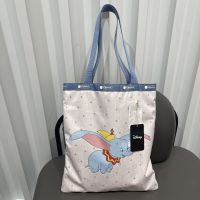 LeSportsac2022 Japanese single shoulder bag leisure female commuter tote bags cartoon shopping bag 2339 dumbo