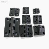 10pcs/Set Black Color Nylon Plastic Butt Hinge for Wooden Box Furniture Electric Cabinet Hardware