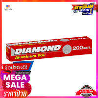 ไดมอนด์ อะลูมิเนียมฟอยล์ 12 นิ้ว x 200 ตารางฟุตDiamond Aluminum Foil 12" x 200 sq.ft