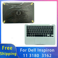 ใหม่สำหรับ Inspiron 11 3180 3162เปลี่ยนอุปกรณ์แล็ปท็อปจอแอลซีดีปกหลังแป้นพิมพ์0WR3RD สีดำสีขาว