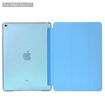 Cool case เคสไอแพดโปร iPad Pro 9.7 Magnet Transparent case สีฟ้า (1404)